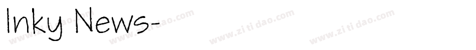Inky News字体转换